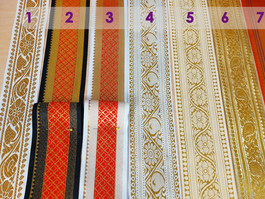 25 Yard Bauchtanzrock – konfigurierbar | FCBD, ATS, Tribal Fusion | 36 Farben | 20 Sari-Borten | Cotton Bellydance Padma Skirt