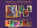 25 Yard Bauchtanzrock – konfigurierbar | FCBD, ATS, Tribal Fusion | 36 Farben | 20 Sari-Borten | Cotton Bellydance Padma Skirt
