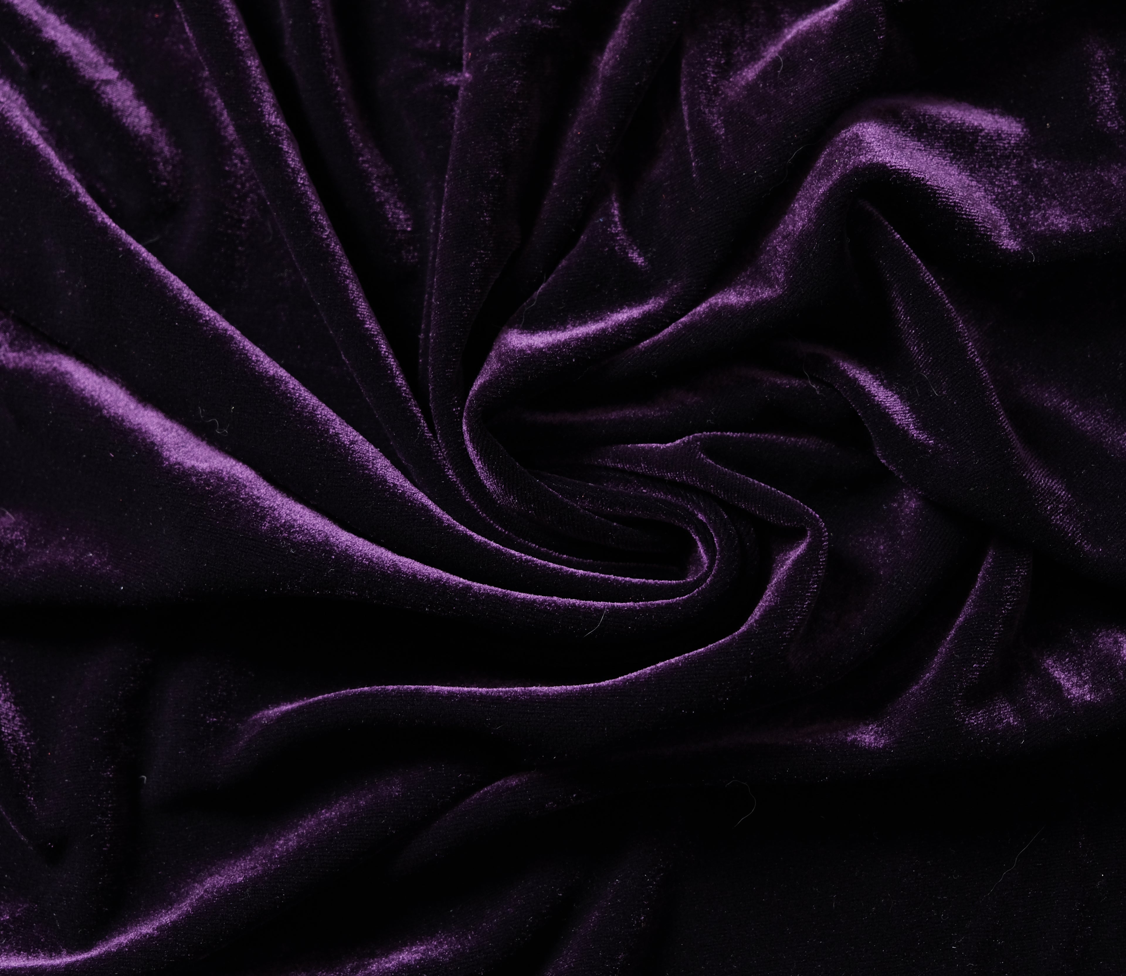 Choli Variante "Birgit", Cup 95D, mit Cold Shoulder, aus Stretch Samt